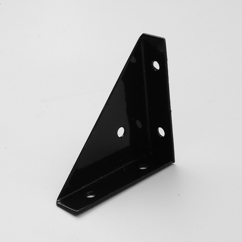 304 muebles código de ángulo de acero laminado en frío muebles gruesos código de ángulo triangular soporte de ángulo recto