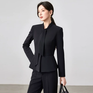 新款职业装套装女气质通勤夏季西装外套美容院正装案场客服工作服