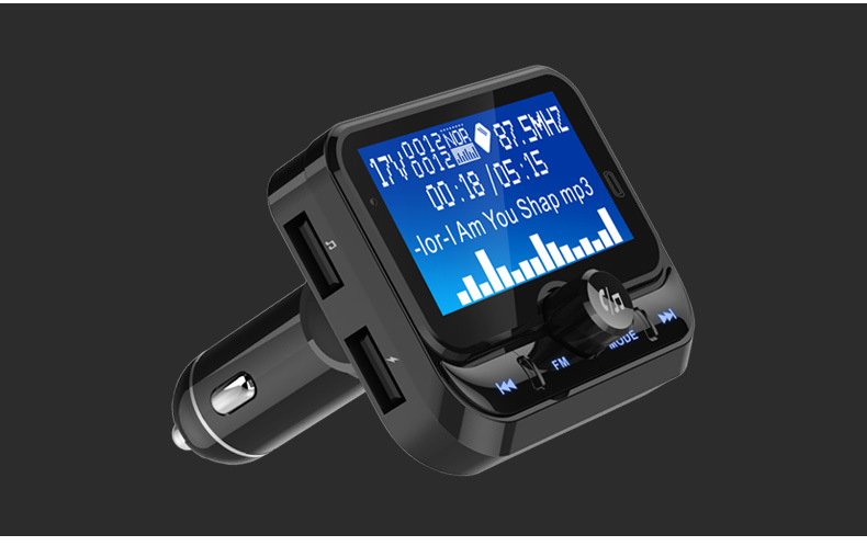 BC Car MP3 Player USB Drive BASS Subwoofer Music Car Receiver Car Bluetooth FM Transmitter
