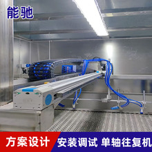 厂家非标定制直线模组 高速静音长行程欧规同步带模组喷涂点胶机