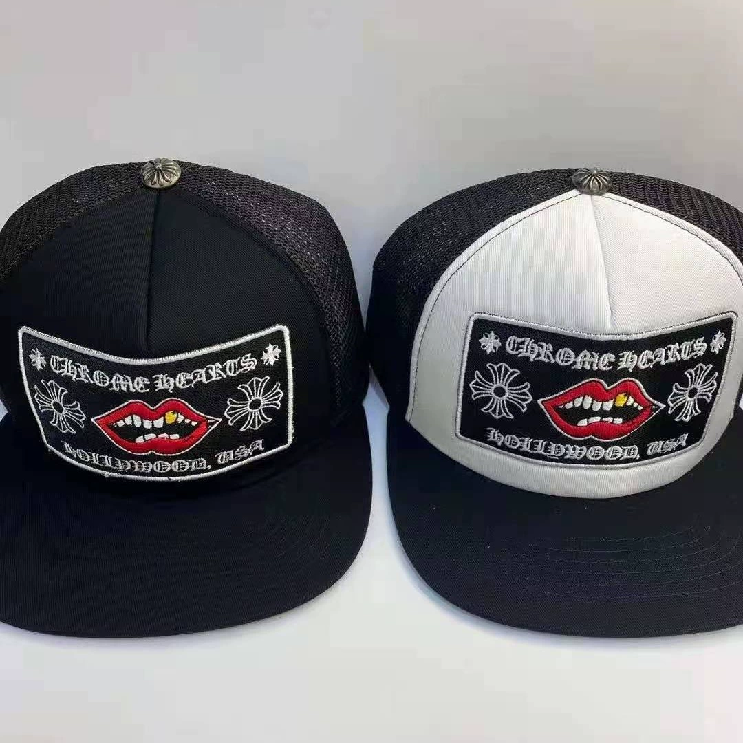 24SSChrome Hearts шляпа санскрит вышивка цветной блок кепка пара модель кросс-бордер единый размер хлопок Гуанчжоу