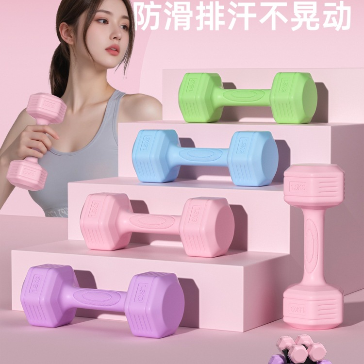 Dumbbell Women's Fitness Home 2/3kg Pair of Barbells 1/1.5kg Small Dumbbell Yaling Youth Fitness Equipment