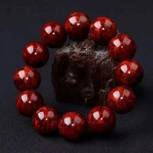 2025年爆款正宗满瘤疤瘿木小叶紫檀手串男2.0老料佛珠文玩收藏品