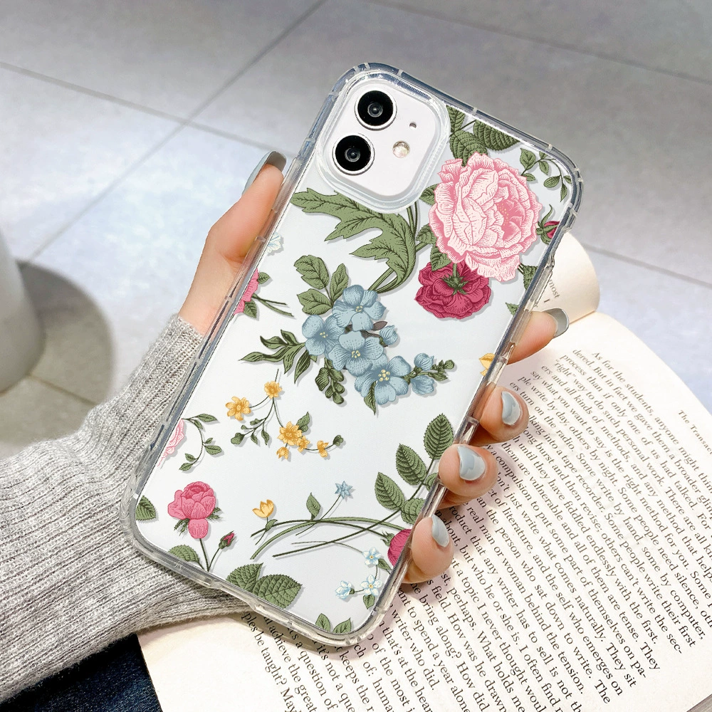 Apple, совместимый мягкий каблук, покрашенный iphone12 pro, защита от падений