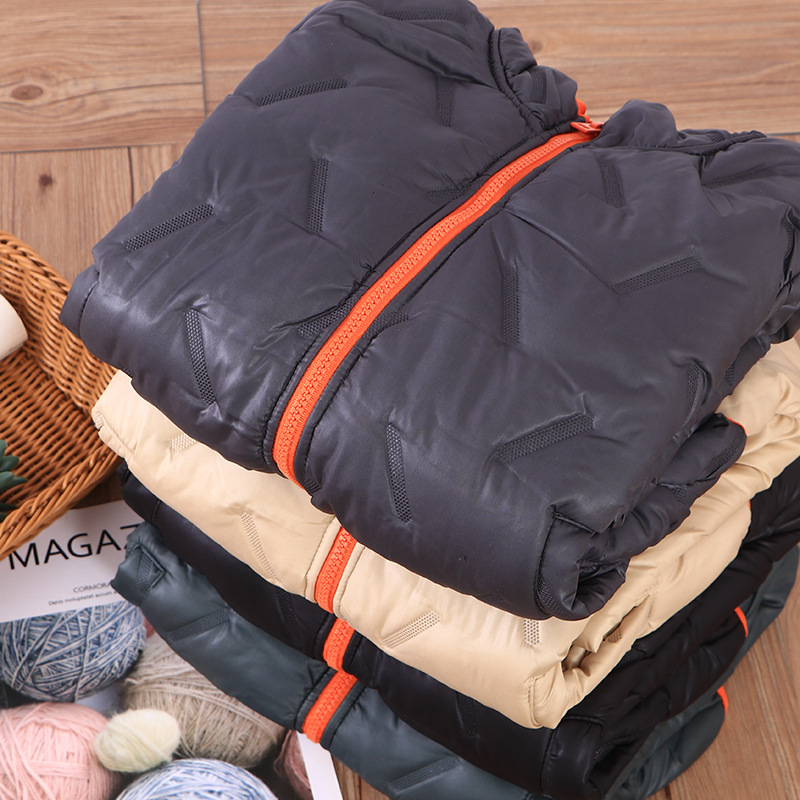 Chaqueta casual para niños invierno nueva chaqueta acolchada de algodón para niños y niñas Otoño e Invierno chaqueta acolchada de algodón Chaqueta ligera chaqueta cálida para niños