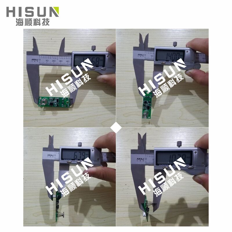 化妆镜控制板三挡调光三色无极触摸线路板弹簧铜箔片PCBA方案开发|undefined