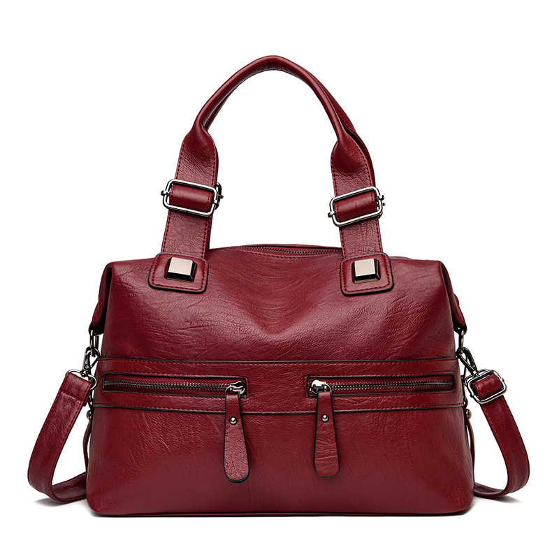 Sac à main bandoulière simple et tendance été 2024, grande capacité, multipoches, idéal pour les voyages et les loisirs._voghion.com