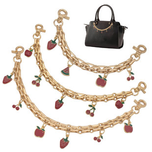 Amazon Cross-border Hot Selling Trendy Flower Pearl Wallet Shoulder Bag Chain Pendant Metal Extension Chain
