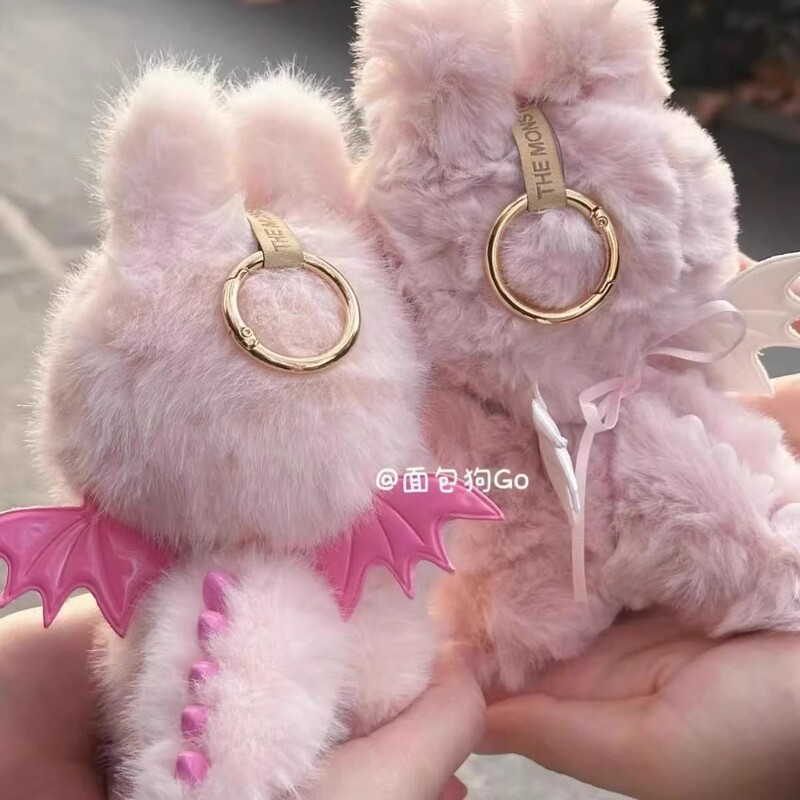 labubu拉布布小天使10cm娃衣3.0一三代站姿公仔棉花娃娃服装鞋帽|undefined
