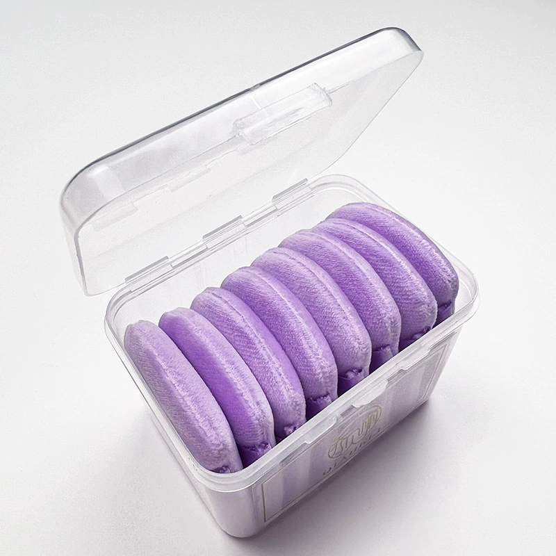 Loose Powder Puff Triangular Soft Sponge, Velvet Makeup Applicator, Multi-color Options
