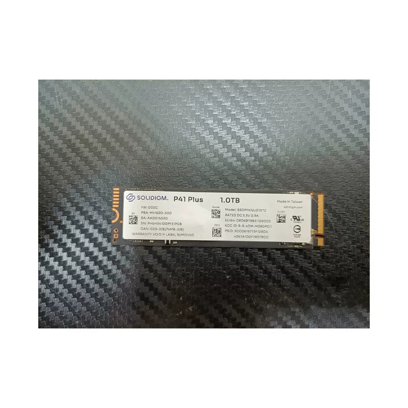 P41 Plus 1TB PCIe SSD SSDPFKNU010TZX1