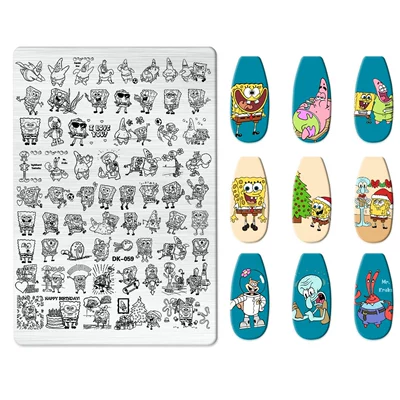 Dırnaq bəzəkləri: Cross-Border Printing Templates for Nail - dk-059