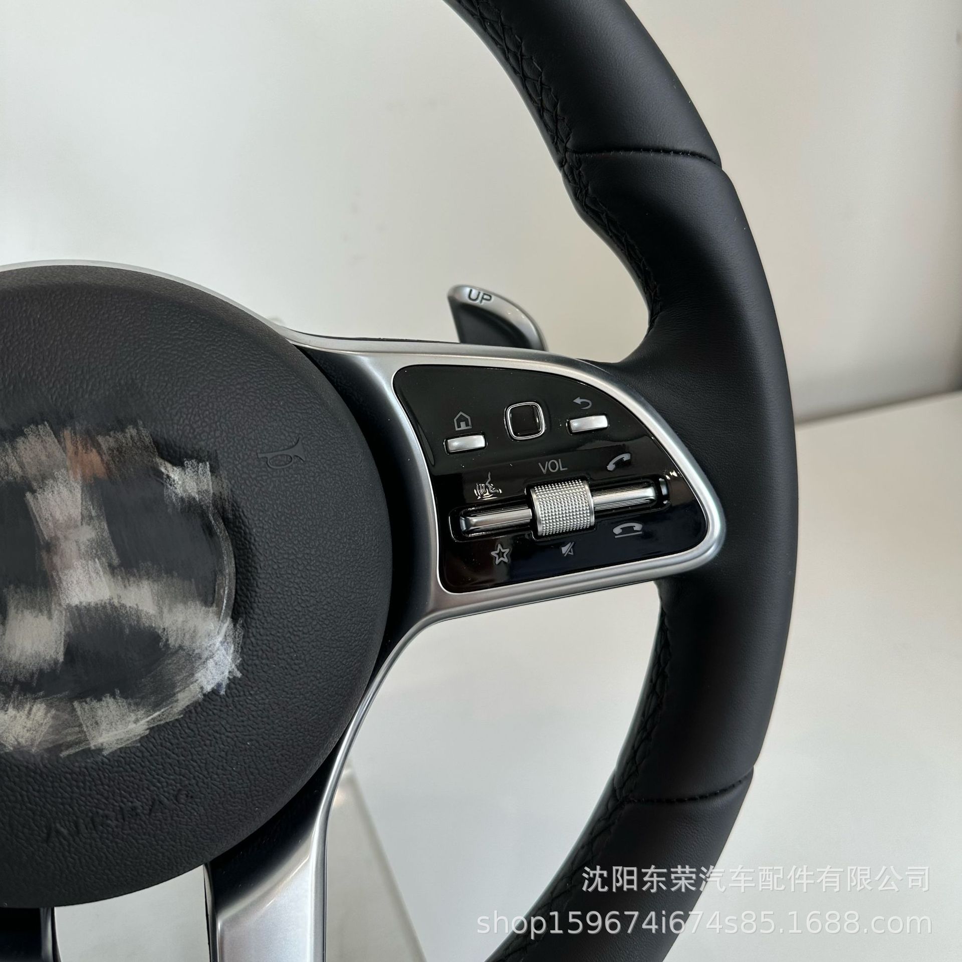 801 Genuine Leather Steering Wheel For Mercedes-Benz Old ACEGS Class