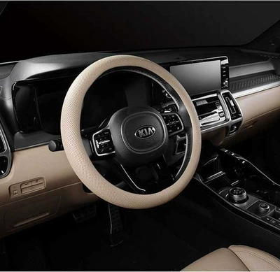 handle cover, Steering wheel cover - rice-ash-38cm