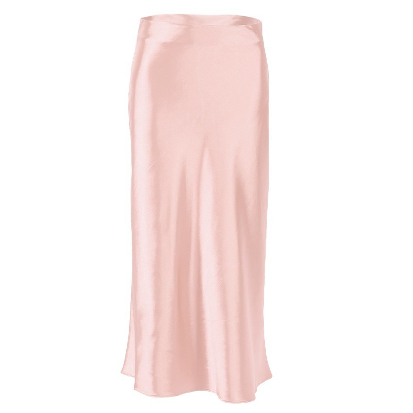 Summer Streetwear Solid Color Polyester Knee-Length Skirts display picture 9