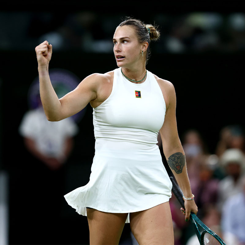 ➲ Women's Sportswear 2025 Wimbledon Sabalenka/Kerz Tennis Dress Fd5660/Fz6747