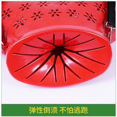 Plastic fish trap tide fishing thickened plastic for eel crab loach crayfish fishing seafood shrimp cage back basket fish protector