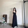 小众无袖显瘦辣妹连衣裙