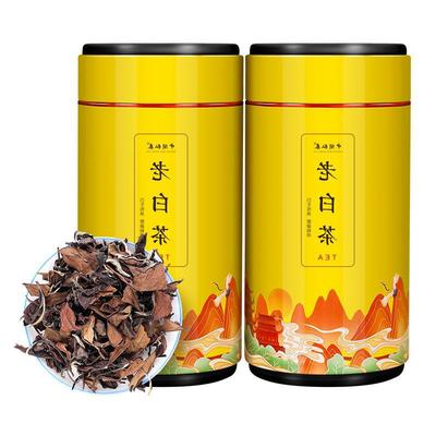 Hong Tai in Fujian Aged Fuding White tea Alpine Ancient trees raw material Shoumei Tribute eyebrow bulk Gift box packaging