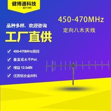 健博通 450-470MHz 12dBi 定向八木天线 无线数据传输 厂家直供