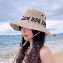 日本のトレンディなブランドの女性の夏の屋外登山サンシェード日焼け止めキャンプ海辺旅行カウボーイハット男性漁師帽子