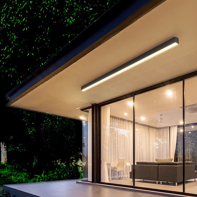 Balcony lamp ceiling light 2023 new modern simple strip outdoor waterproof entrance hall light Outdoor Ceiling Light