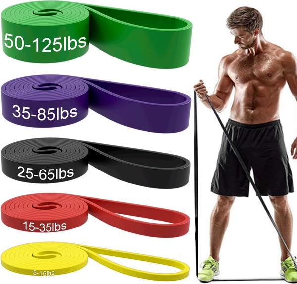 Yellow + red + black + purple + green