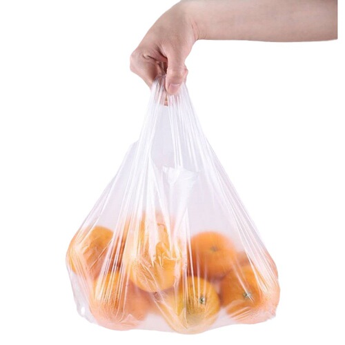 Plastic bags, white food bags, transparent vests, backpack bags, shopping bags for convenient packing, supermarket shopping bags
