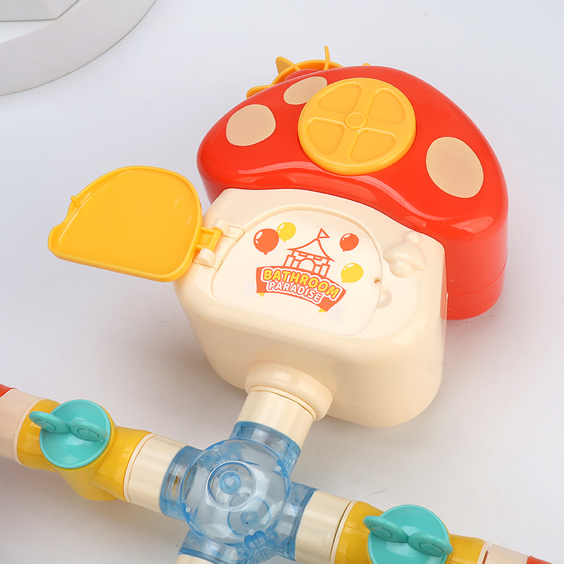 Transfronterizo amazon baño infantil juguetes de agua dibujos animados animal tubo transferencia ducha juguetes de baño