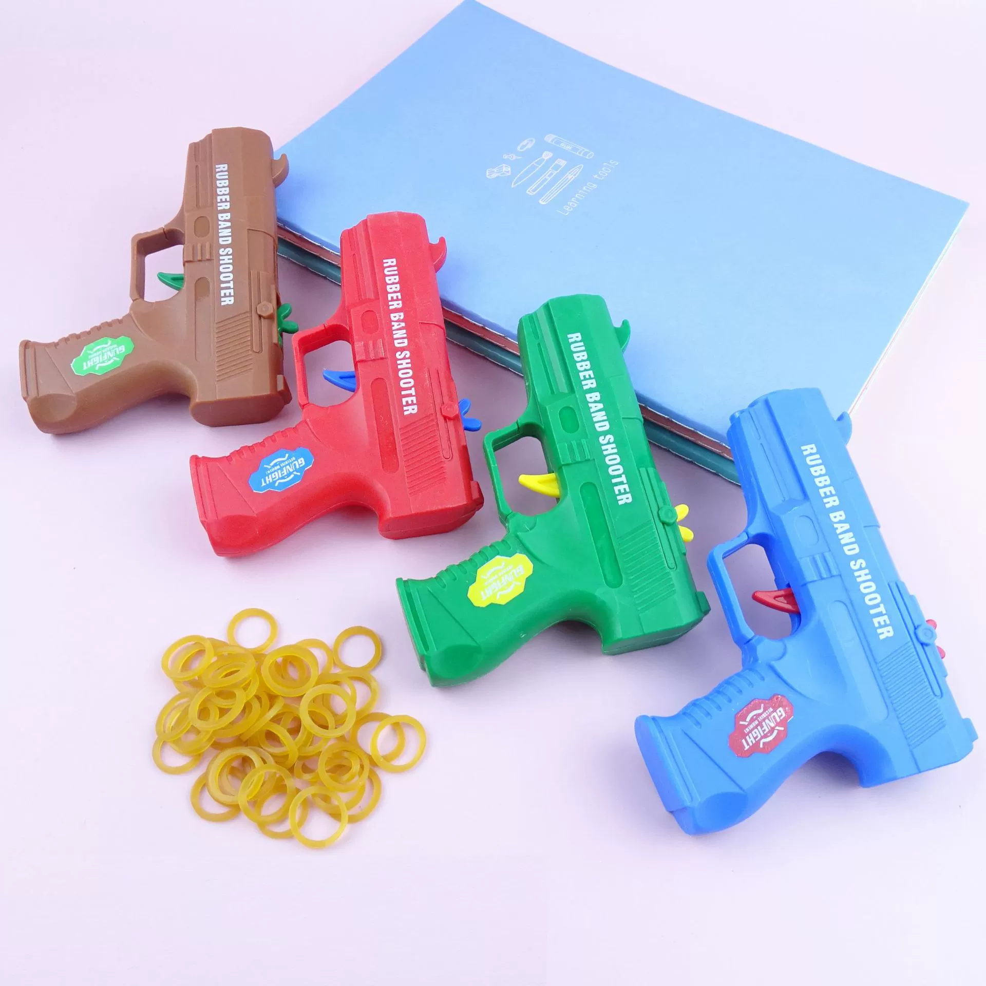 Встряхнуть звук сетки красные игрушки можно резинкой Игрушечный пистолет Рогатка детский сад небольшие подарки трансграничные производители прямые поставки