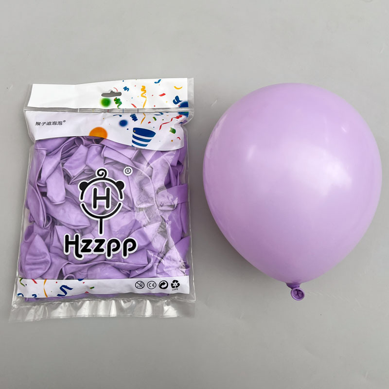 1.5克加厚儿童乳胶气球可爱多款混搭卡通气球彩色圆形马卡龙气球|undefined