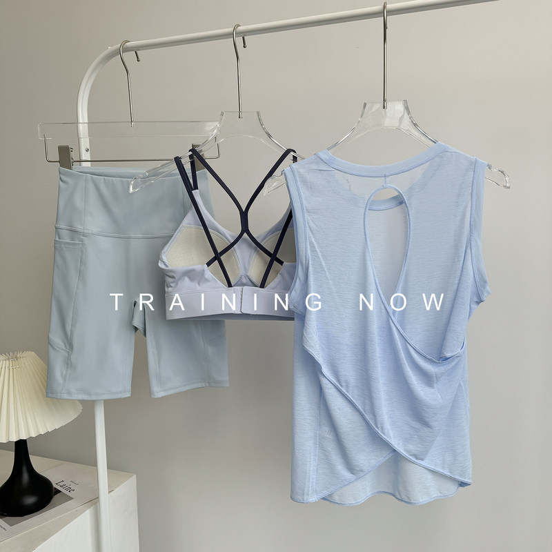 This Price Is a Great Deal~ High-End, Sporty, Fashionable, Versatile Sleeveless Vest for Women, Loose Yoga Cover-Up Top
