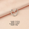 Pendant stainless steel heart-shaped heart shaped, accessory, simple and elegant design