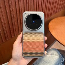 适用vivox300手机壳新款磁吸超薄x300pro凯夫拉纹全包防摔保护套