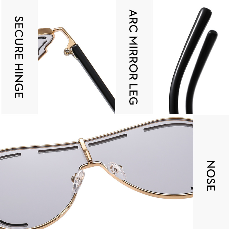 54g Weight Full Frame Glasses Structure Sunglasses Classification PC, UV400 Protection Lens Material toad glasses Glasses Style Outdoor, Travel Occasion Gradient Color Pattern All Seasons Season Unisex Gender Streetwear Style Streetwear Gradient Color PC UV400 Protection Toad Glasses Full Frame Women's Sunglasses 9