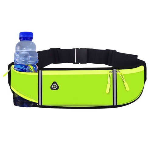 Sports waist bag running phone bag pouch for men and women, close-fitting outdoor equipment, waterproof, invisible, ultra-thin water bottle small waist bag