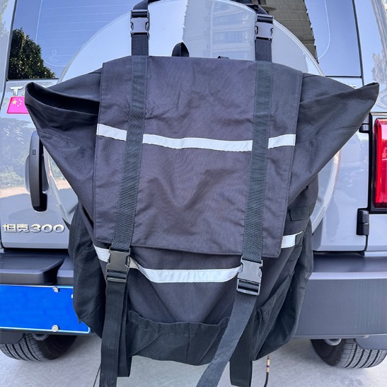 Bolsa de almacenamiento de neumáticos de repuesto para automóviles todoterreno, bolsa de basura de neumáticos de repuesto para SUV 1000Dpu, bolsa impermeable a prueba de humedad