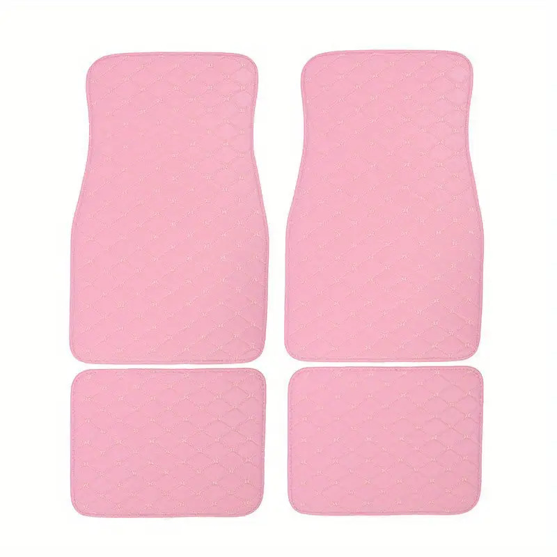 Wholesale and dropshipping of foreign trade car carpets, Amazon cross-border quilted foot mats, right-hand drive PVC universal car floor mats
