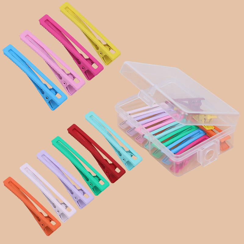 韩风4cm儿童发饰宝宝发夹 小女孩不伤发鸭嘴夹婴儿刘海夹子发卡女