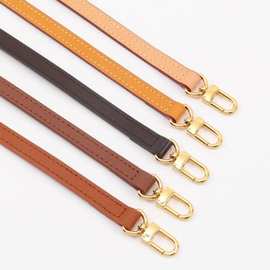 适用lv Papillon中古圆筒包红皮巴比龙改造老花斜挎肩带包带配件