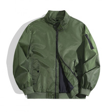 美式大码飞行夹克宽松工装ma1空军外套休闲男女装棒球服风衣TEMU