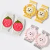 Yellow Lion+Strawberry+Pink Rabbit-3 Double Instation