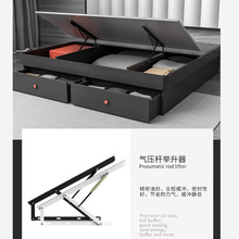 西朵家具五金榻榻米气撑杆排骨架液压支撑杆气动杆床箱举升器床撑
