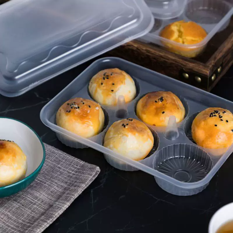 Одноразовая коробка для steamed bun, маленькая упаковочная коробка для steamed bun, 4 секции, 6 секций, 10 секций, манты Shaomai, коробка для восемпаня, коробка для еды на вынос