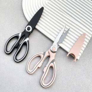 Household Multifunctional Chicken Bone Cutters Scissors Sharp Panda Cutters for Kitchen Easy Cleaning Stainless Steel Bottle Opening Cap Cutter