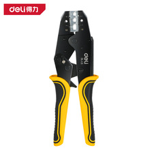 得力工具DL-L6绝缘端子压接钳专业级套装夹线钳剪线钳水晶钳