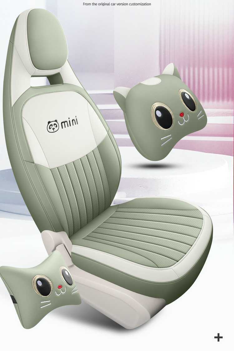 2025 2024 Panda Mini Mini Special Car Seat Cover Knight Four-Season All-Inclusive Cushion Seat Cover Seat Cushion