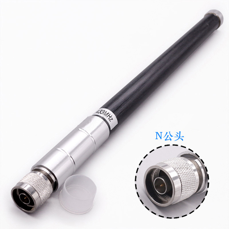 Lora天线 433MHz玻璃钢基站天线 室外高增益防水N公头天线
