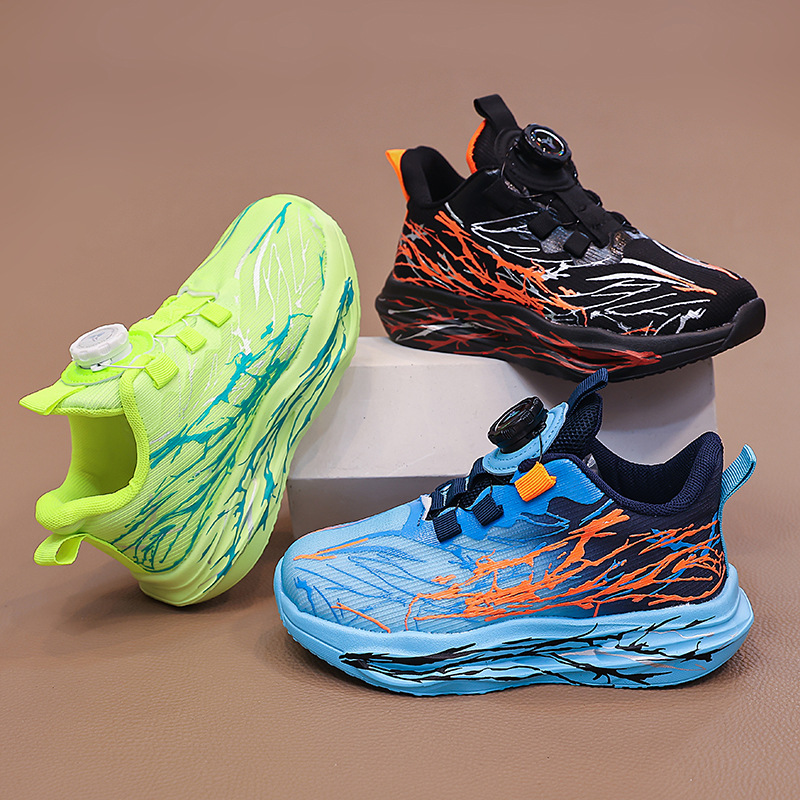 Zapatillas Deportivas de Básquetbol para Niños Malla y Suela de EVA, Transpirable, Ligero, Antideslizante