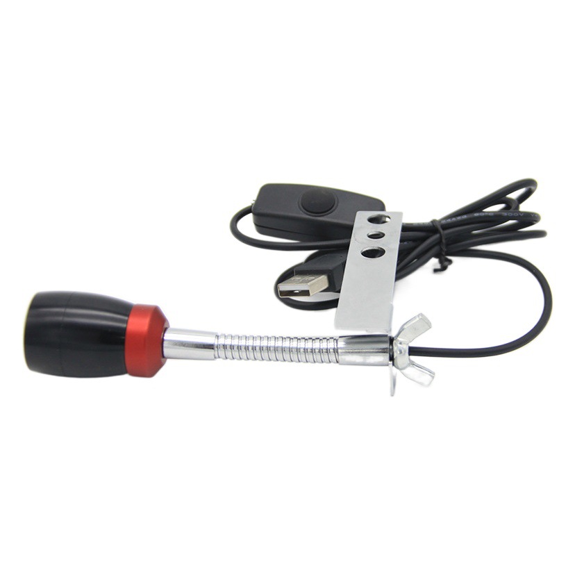 Focusing rod tip light fishing Light Night Fishing light LED Bridge raft light USB external blue light fishing light